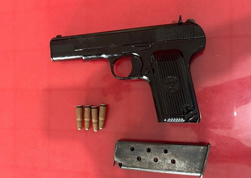 Tang vật vụ án. (Ảnh: TTXVN phát)