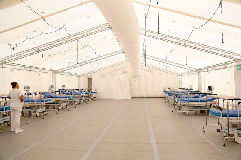 Hệ thống y tế Mexico thiếu gần 7.000 bác sỹ và hơn 23.000 y tá để ứng phó với đại dịch viêm đường hô hấp cấp COVID-19. (Nguồn: AFP/TTXVN)