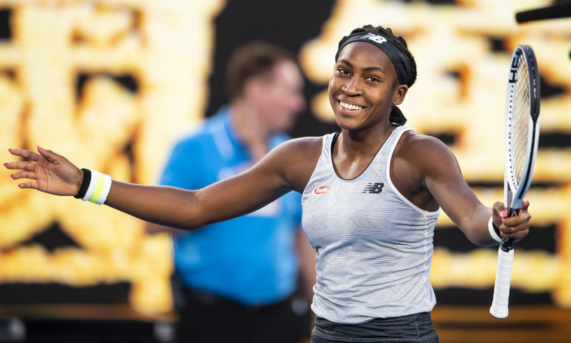 Cori Gauff tiếp tục gây ấn tượng. (Nguồn: Getty Images)