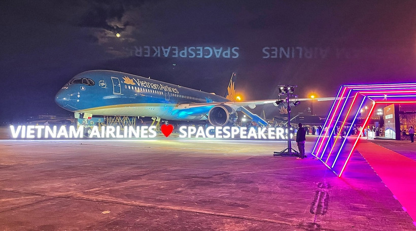 Vietnam Airlines và Công ty giải trí SpaceSpeakers Group phối hợp tổ chức sự kiện âm nhạc ngoài trời 5AM tại Thành phố Hồ Chí Minh. (Ảnh: PV/Vietnam+)