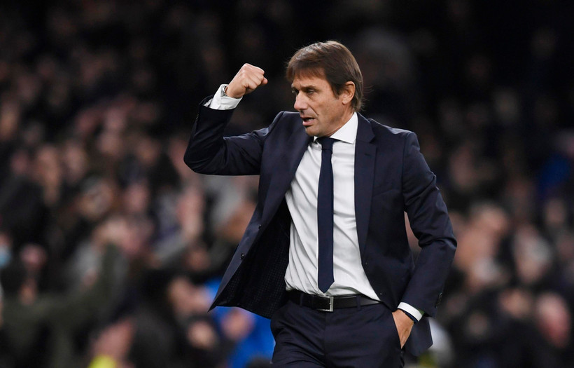 HLV Conte thắng trận đấu cùng Tottenham. (Nguồn: Getty Images)
