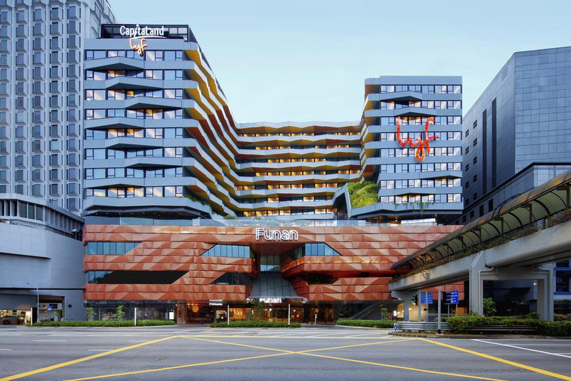 Không gian sống cộng đồng ở Funan Singapore đang được giới trẻ ưa chuộng. (Nguồn: todayonline.com)
