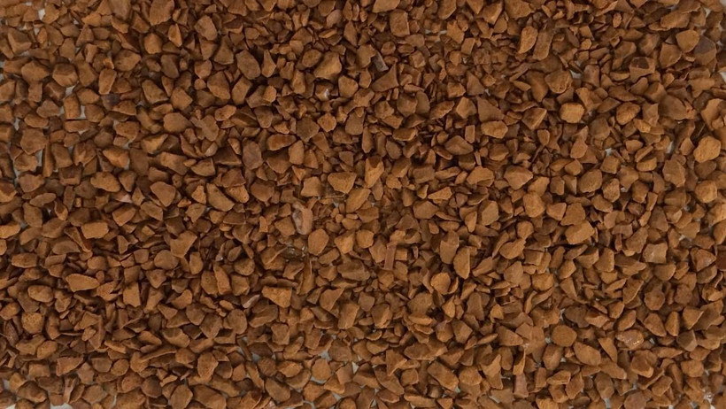 Sản phẩm càphê sấy lạnh tại nhà máy chế biến càphê Tín Nghĩa. (Ảnh: Sỹ Tuyên/TTXVN) 