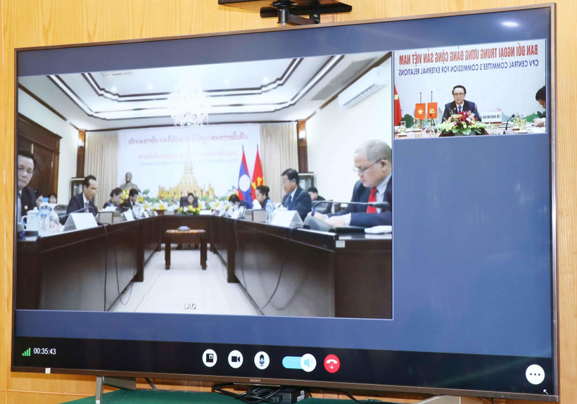 Quang cảnh hội đàm. (Ảnh: Phương Hoa/TTXVN)