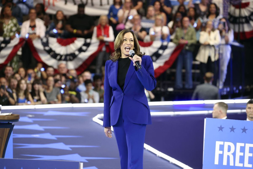 Phó Tổng thống Mỹ Kamala Harris. (Ảnh: Kyodo/TTXVN)