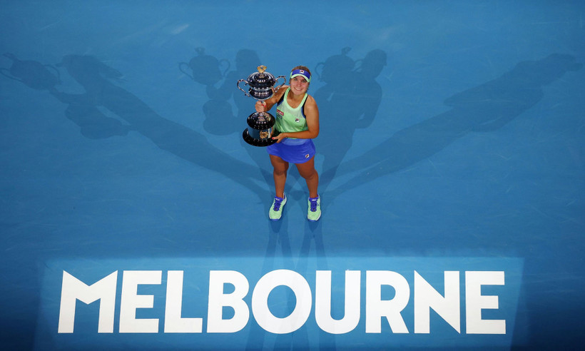 Kenin leo lên vị trí thứ 7 thế giới sau khi vô địch Australian Open 2020. (Nguồn: Reuters)