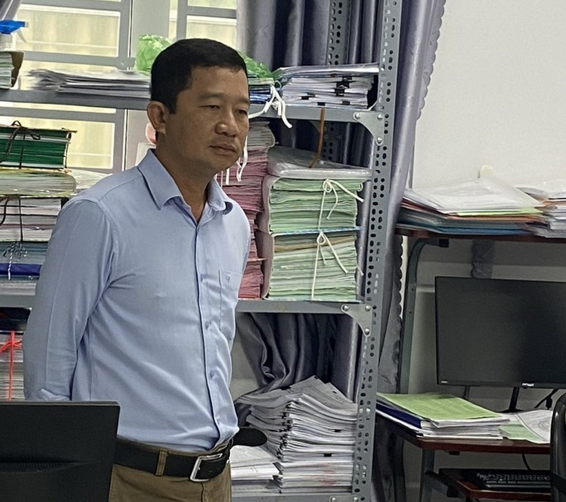 Bị can Dương Tấn Thiện. (Ảnh: TTXVN phát)