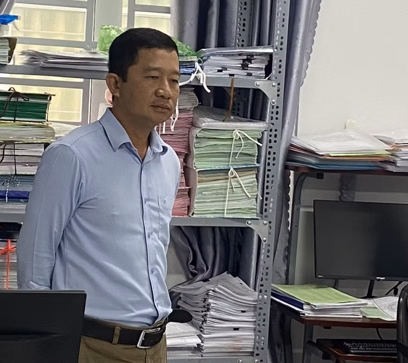 Bị can Dương Tấn Thiện. (Ảnh: TTXVN phát)