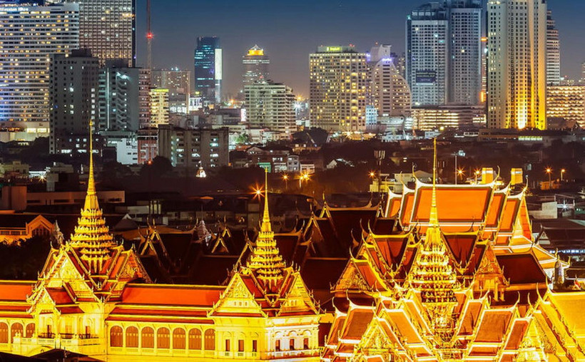 Thành phố Bangkok về đêm. (Nguồn: smartertravel)