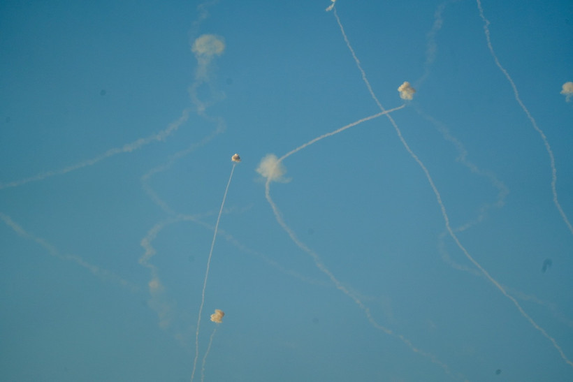 Vụ tấn công nhằm trả đũa các vụ không kích của Israel vào 7 thị trấn và làng mạc ở miền Nam Liban. (Ảnh: THX/TTXVN) 