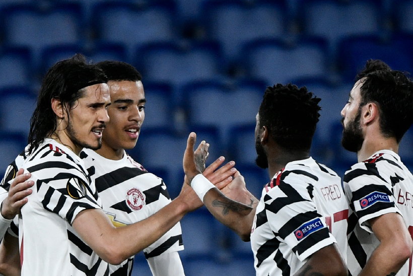 Manchester United vào chung kết với tổng tỷ số 8-5 trước AS Roma. (Nguồn: Getty Images)