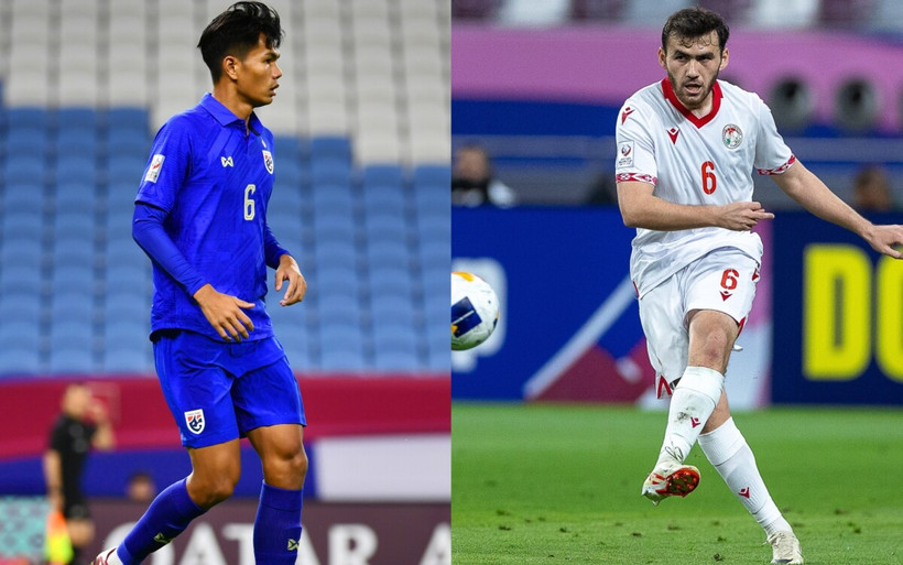 Thái Lan sẽ đối đầu Tajikistan ở lượt cuối bảng C U23 châu Á 2024. (Nguồn: AFC)