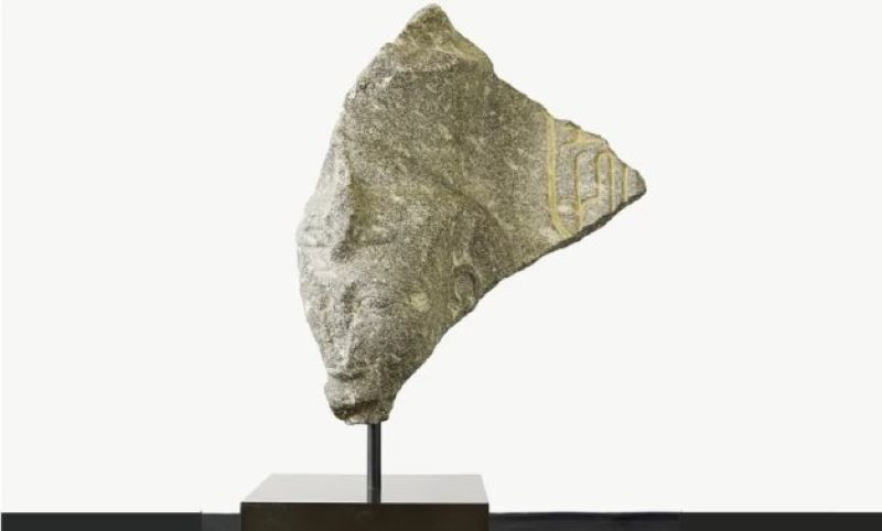 Mảnh vỡ của bức tượng Vua Ramses II. (Nguồn: Egypt Today)
