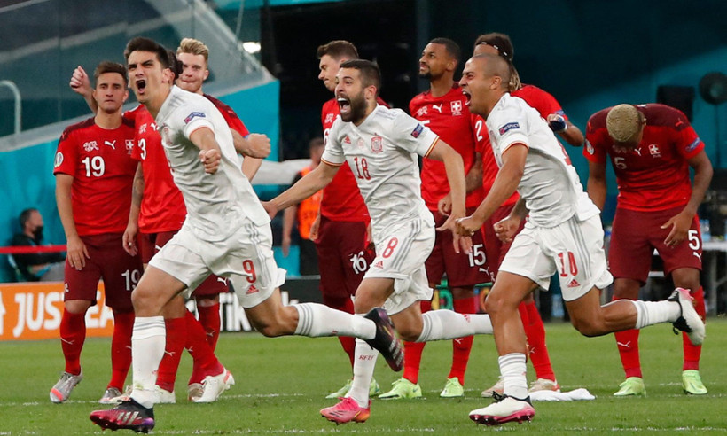 Tây Ban Nha và bán kết EURO. (Nguồn: AFP/Getty Images)