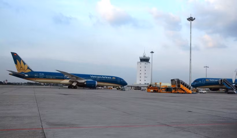 Máy bay của Vietnam Airlines thời gian gần đây liên tiếp gặp sự cố về lốp. (Ảnh: Việt Hùng/Vietnam+)