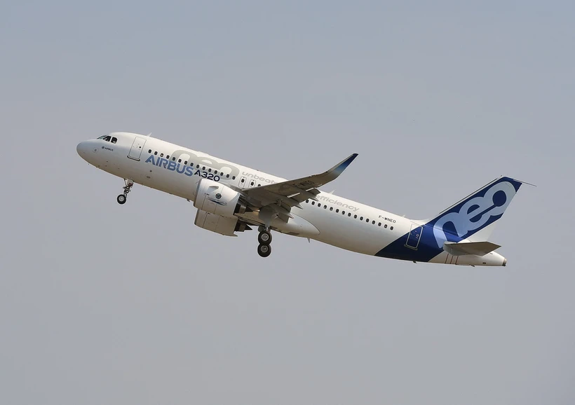 Máy bay Airbus A320neo. (Ảnh: AFP/TTXVN)