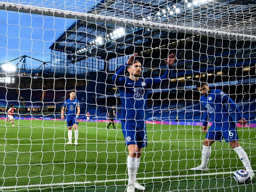 Jorginho mắc sai lầm khiến Chelsea thất bại. (Nguồn: Getty Images)