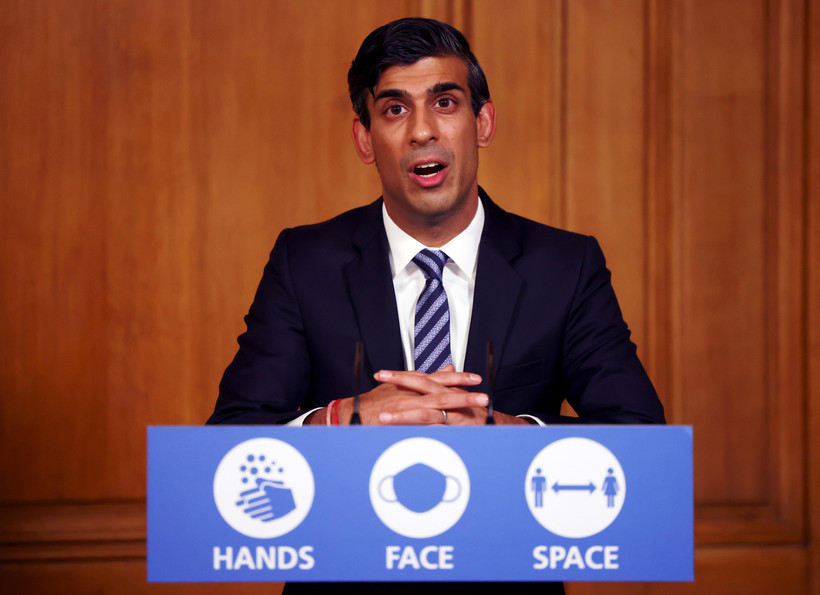 Bộ trưởng Tài chính Anh Rishi Sunak. (Ảnh: AFP/TTXVN)