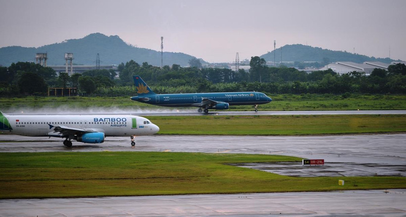 Các hãng hàng không Việt đã và đang nghiên cứu, triển khai các phương án để vừa có thể tiết kiệm chi phí, mặt khác giảm thiểu rủi ro, bảo toàn vốn. (Ảnh: CTV/Vietnam+)