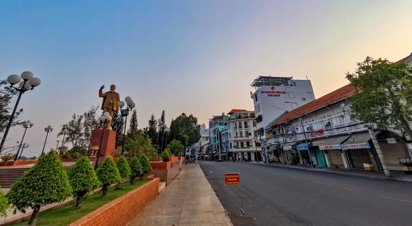 Khu vực bến Ninh Kiều. (Ảnh: Thanh Liêm/TTXVN)