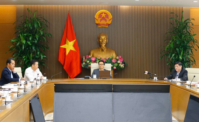  Phó Thủ tướng Vũ Đức Đam phát biểu. (Ảnh: Doãn Tấn/TTXVN)