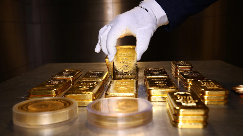 Giá vàng châu Á giảm nhẹ. (Nguồn: Reuters)