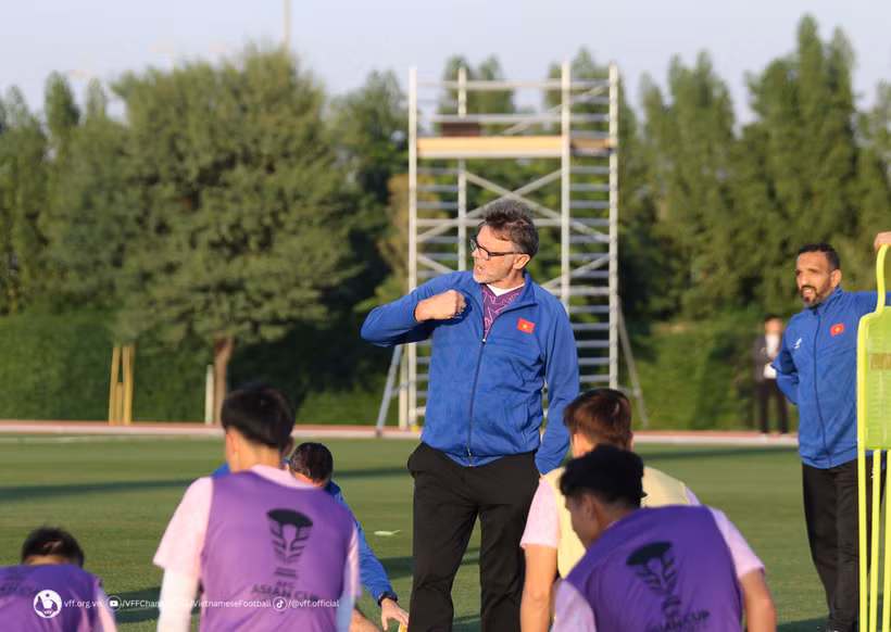 HLV Philippe Troussier đã chính thức chốt danh sách. (Nguồn: VFF)