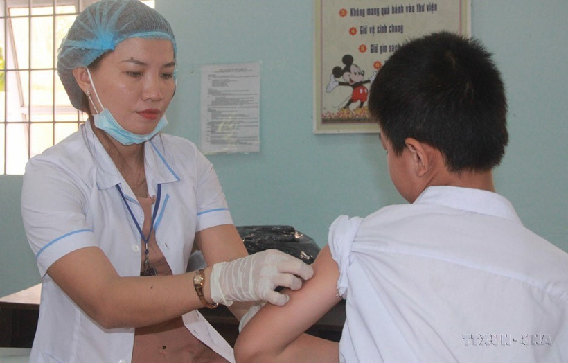 Tiêm vắcxin phòng viêm màng não mô cầu là phương pháp tiết kiệm, hiệu quả được các tổ chức y tế khuyến cáo. (Nguồn: TTXVN)