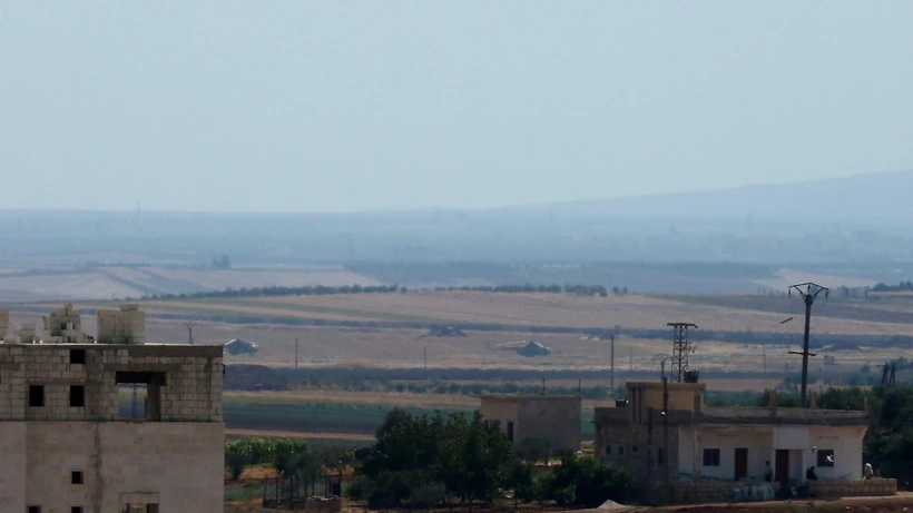 Một sân bay quân sự ở làng Taftanaz, phía Tây Bắc tỉnh Idlib, Syria. (Ảnh: AFP/TTXVN)