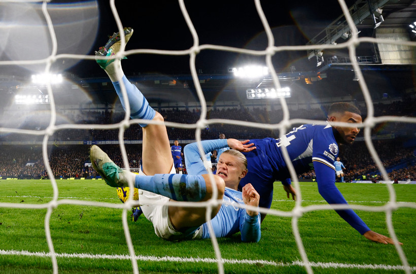 Chelsea và Man City chia điểm tại Stamford Bridge. (Nguồn: Getty Images)