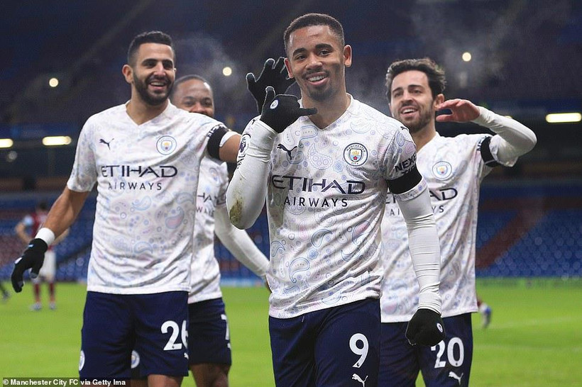 Man City nối dài mạch trận thăng hoa. (Nguồn: Getty)