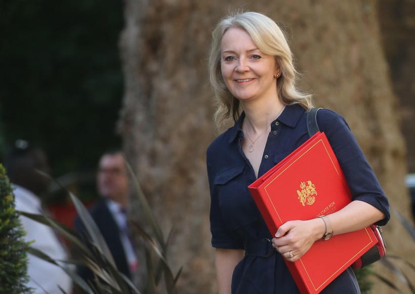 Bộ trưởng Thương mại quốc tế của Anh Liz Truss . (Ảnh: AFP/TTXVN)