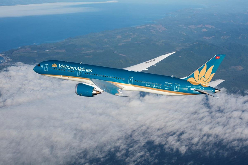 Vietnam Airlines dần khôi phục hoàn toàn mạng bay quốc tế khi đã tăng tần suất và mở mới đường bay. (Ảnh: PV/Vietnam+)
