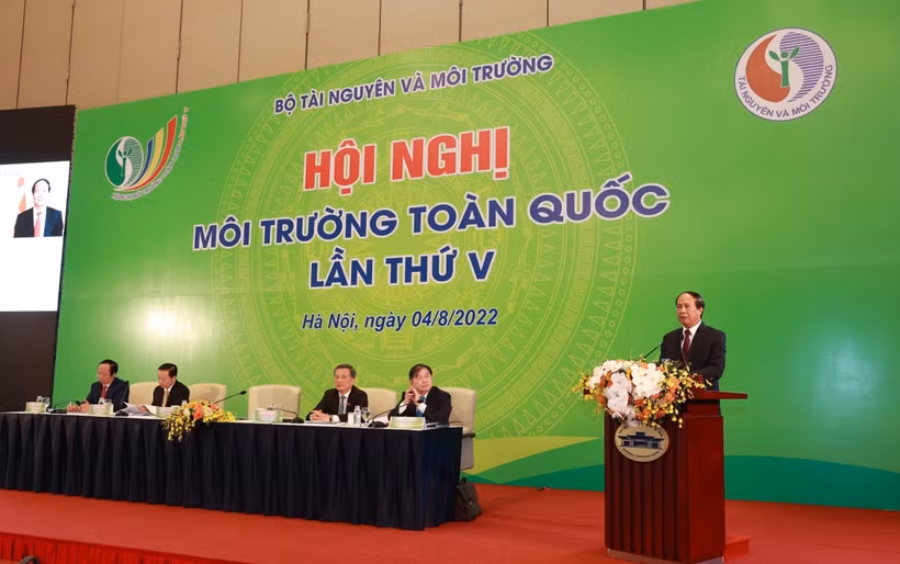Phó Thủ tướng Lê Văn Thành phát biểu tại hội nghị. (Nguồn ảnh: TTXVN)