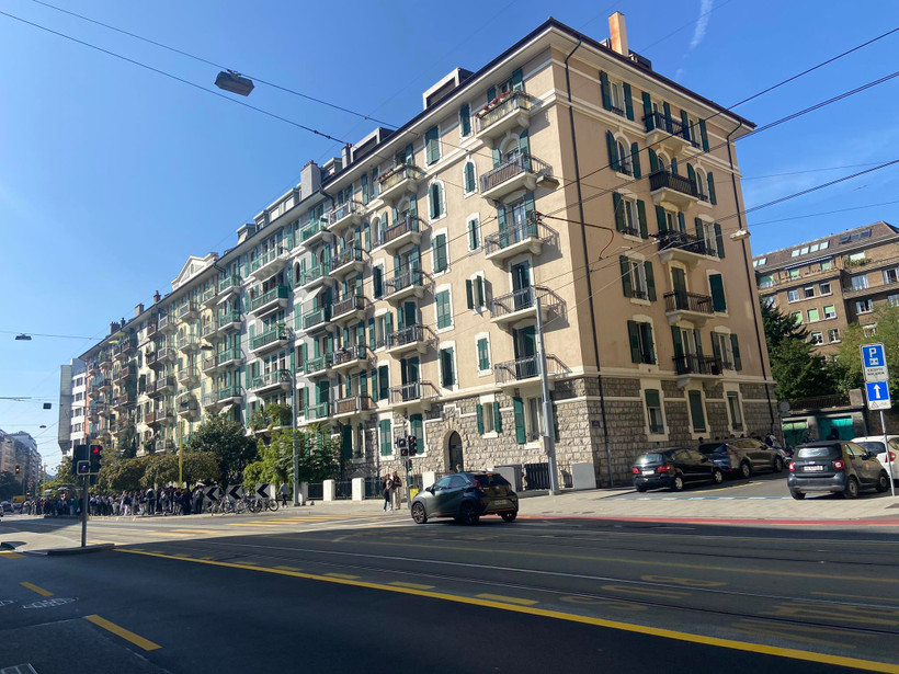 Một ngôi nhà chung cư tại Geneva, Thụy Sĩ. (Nguồn: Vietnam+)