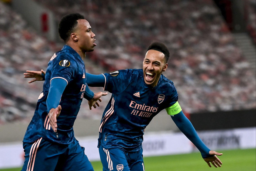 Arsenal đặt một chân vào vòng tứ kết Europa League. (Nguồn: Getty Images)