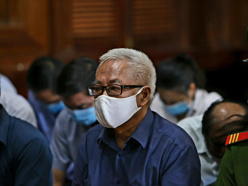 Bị cáo Trần Phương Bình tại phiên tòa ngày 24/11/2020. (Ảnh: Thành Chung/TTXVN)