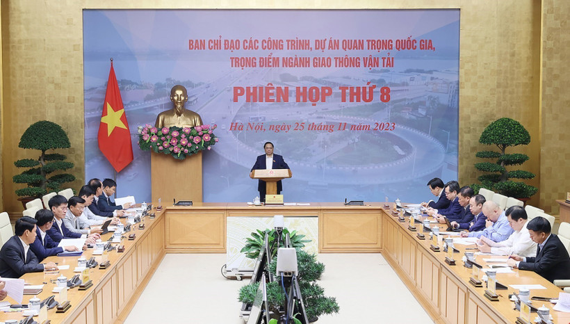 Thủ tướng Phạm Minh Chính chủ trì phiên họp. (Ảnh: Dương Giang/TTXVN) 