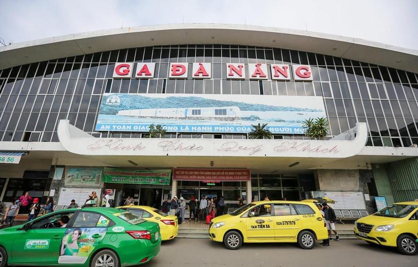 Ga Đà Nẵng. (Ảnh: Minh Sơn/Vietnam+)