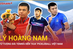 Lý Hoàng Nam "oanh tạc" làng pickleball Việt Nam sau khi chia tay quần vợt