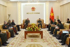 Quang cảnh buổi tiếp. (Ảnh: Báo Nhân dân)