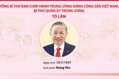 19 đồng chí Ủy viên Bộ Chính trị khóa XIV