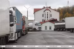 Theo dữ liệu của Hiệp hội Linava, ngành logistics Lithuania sử dụng khoảng 54.000 lái xe vận hành hơn 56.000 xe tải. (Nguồn: Belta)