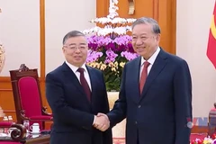 Trưởng Ban Tuyên truyền Trung ương Đảng Cộng sản Trung Quốc thăm Việt Nam