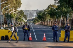 Cảnh sát Nam Phi. (Nguồn: bssnews)