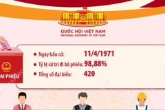 Kết quả bầu cử đại biểu Quốc hội khóa IV