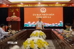 Quang cảnh cuộc họp. (Ảnh: Trọng Đạt/TTXVN)