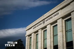 Tòa nhà trụ sở Liên hợp quốc tại Geneva, Thụy Sĩ. (Ảnh: AFP/TTXVN)