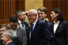 Thủ tướng mới được bổ nhiệm của Moldova, Alexandru Munteanu, ngày 31/10/2025. (Ảnh: REUTERS)