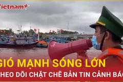 Công điện về việc các tỉnh, thành ven biển chủ động ứng phó gió mạnh